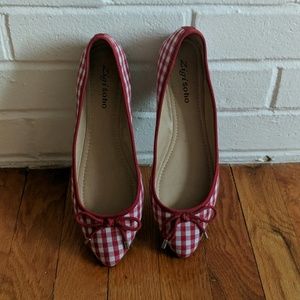 Zigi Soho Gigham Ballet Flats